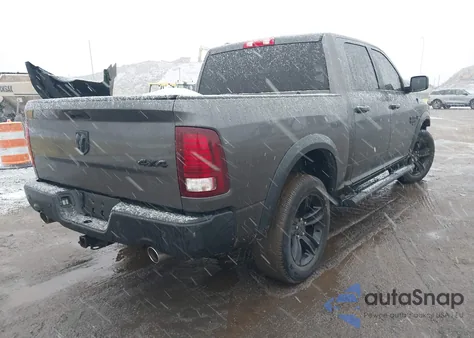 2021 Ram 1500 Classic Warlock 4X4 5'7 Box z USA, uszkodzony, nr VIN 1C6RR7LTXMS567152